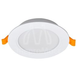 Светильник светодиодный PLED DL7 WH Downlight 12Вт 4000К 145х26мм IP54 ДВО встраив. JazzWay 5042544