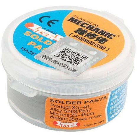 Припой-паста (паяльная паста) 35гр (Sn63 Pb37) (банка) 09-3815