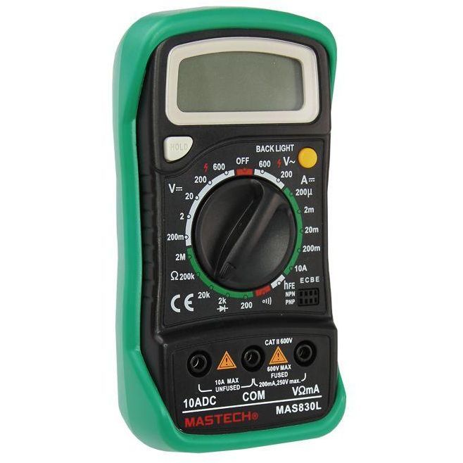 Мультиметр портативный MAS830L Mastech 13-2007