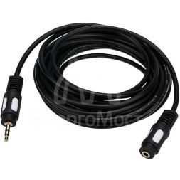 Шнур 3.5 Stereo Plug - 3.5 Stereo Jack 3м (GOLD) Rexant 17-4015