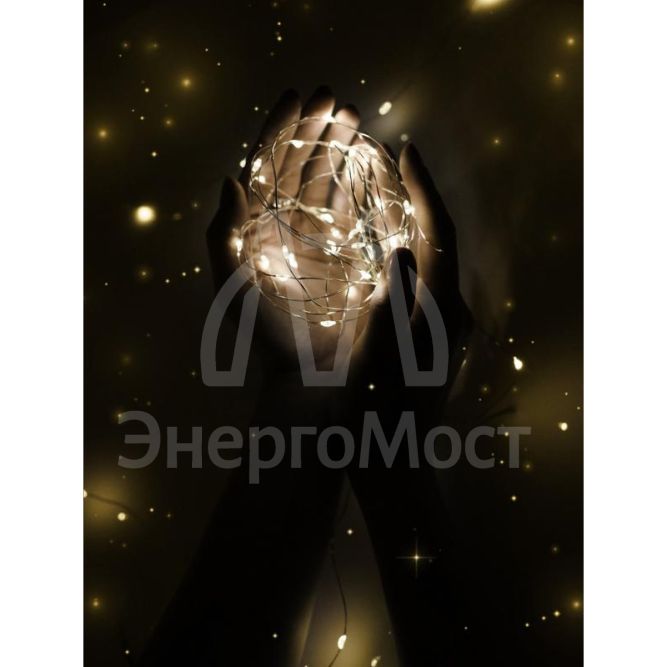 Гирлянда DC-G05-20YS2 20LED 2xCR2032(в компл.) желт. (уп.2шт) ФАZА 5047976