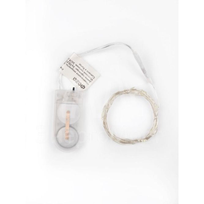 Гирлянда DC-G05-20YS2 20LED 2xCR2032(в компл.) желт. (уп.2шт) ФАZА 5047976