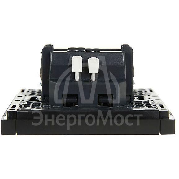 Выключатель 1-кл. СП FORTE&amp;amp;PIANO 10А FP102 с индикацией черн. IEK FP-V10-1-10-1-K02