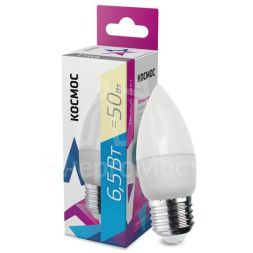 Лампа светодиодная CN 6.5Вт 220В E27 3000К Космос LkecLED6.5wCNE2730