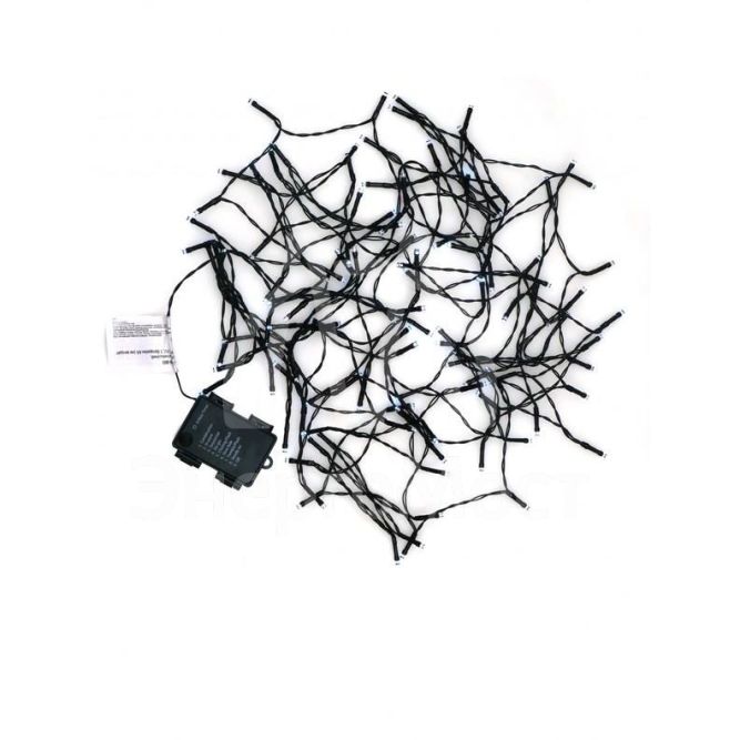 Гирлянда &amp;quot;Нить&amp;quot; LD120-GW-BO 120 бел. светодиодов 12м с контроллером уличная SHLights 4690601045430