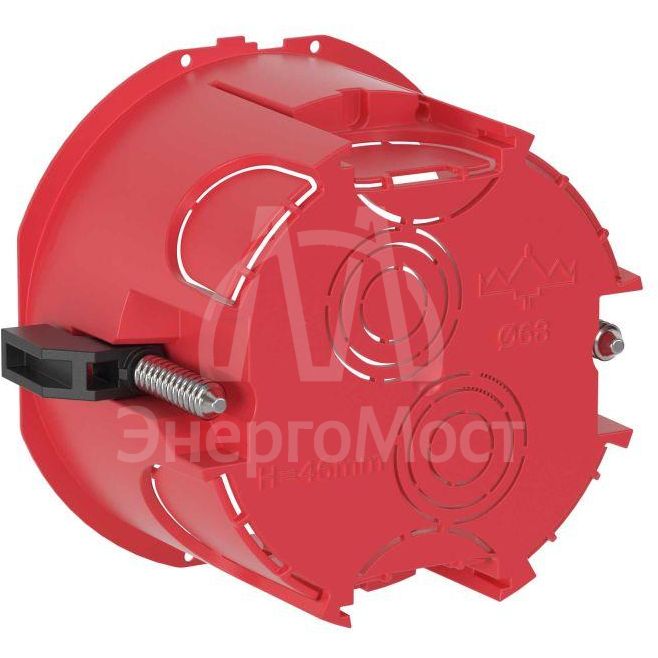 Коробка подрозеточная для полых стен 45мм 2мод. DKC 4402952