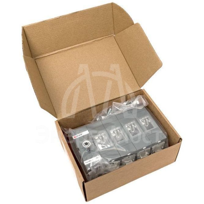 Рубильник 4п 160А без рукоятки управления TwinBlock EKF tb-s-160-4p