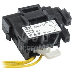 Контакт аварийный АКм-125е (АКм-32) с электрон. расцеп. MASTER IEK SVA11D-AK-1-02