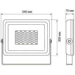 Прожектор светодиодный PFL-SC 150Вт 6500К IP65 JazzWay 5005167