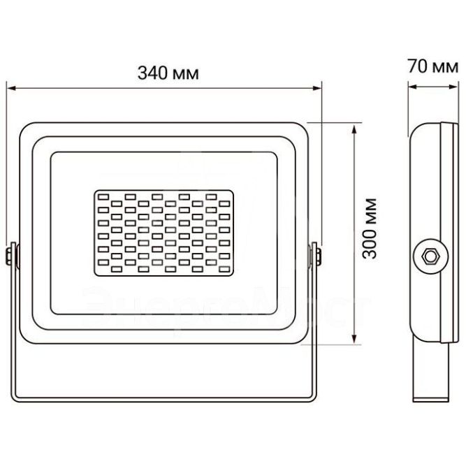 Прожектор светодиодный PFL-SC 150Вт 6500К IP65 JazzWay 5005167