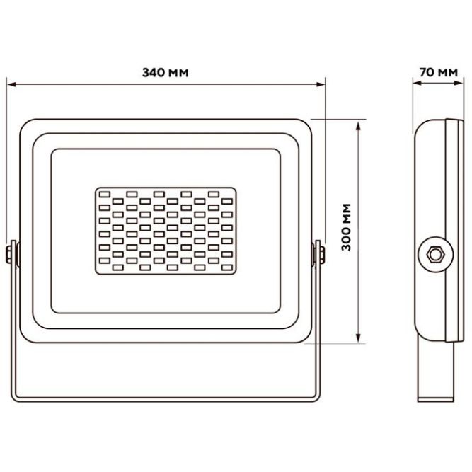 Прожектор светодиодный PFL-SC 150Вт 6500К IP65 JazzWay 5005167
