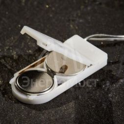 Гирлянда &amp;quot;Роса&amp;quot; (батарейки 3хААА в компл.) 2м 20LED тепло-бел. прозр. провод 2Вт 4.5В IP20 NEON-NIGHT 303-006