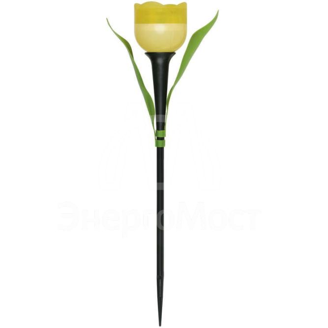 Светильник садовый USL-C-452/PT305 &amp;quot;Желтый тюльпан&amp;quot; YELLOW TULIP IP44 солнечная батарея Uniel UL-00004277