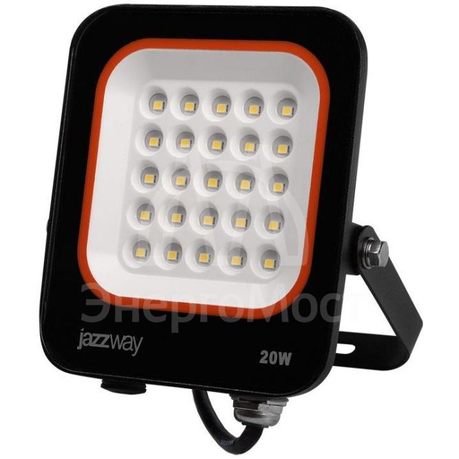 Прожектор светодиодный PFL-V 20Вт 6500К IP65 JazzWay 5039698