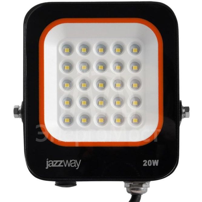 Прожектор светодиодный PFL-V 20Вт 6500К IP65 JazzWay 5039698