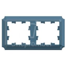 Рамка 2-пост. AtlasDesign Antique универс. изумруд. SE ATN100802