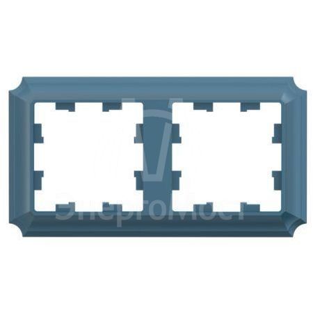 Рамка 2-пост. AtlasDesign Antique универс. изумруд. SE ATN100802