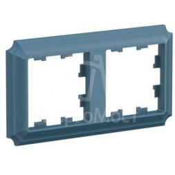 Рамка 2-пост. AtlasDesign Antique универс. изумруд. SE ATN100802