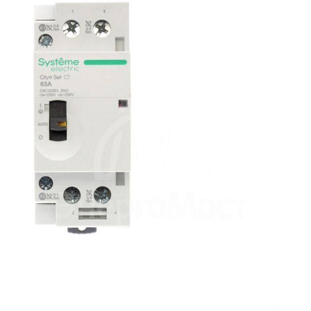 Контактор 2п City9 Set 2НО 63А AC 230В-230В SE C9C32263