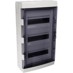 Бокс модульный накладной PDB/W 4036 GR (ЩРН-ПГ-36) IP65 пластик. Pro JazzWay 5072169