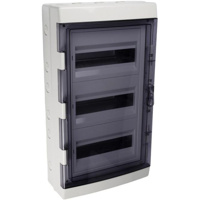 Бокс модульный накладной PDB/W 4036 GR (ЩРН-ПГ-36) IP65 пластик. Pro JazzWay 5072169