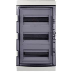 Бокс модульный накладной PDB/W 4036 GR (ЩРН-ПГ-36) IP65 пластик. Pro JazzWay 5072169