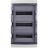 Бокс модульный накладной PDB/W 4036 GR (ЩРН-ПГ-36) IP65 пластик. Pro JazzWay 5072169