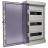 Бокс модульный накладной PDB/W 4036 GR (ЩРН-ПГ-36) IP65 пластик. Pro JazzWay 5072169