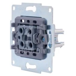 Механизм выключателя1кл. СП с индик. VESNA бел. LEZARD 742-0288-111