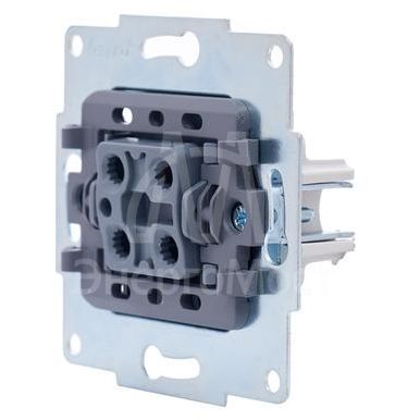 Механизм выключателя1кл. СП с индик. VESNA бел. LEZARD 742-0288-111