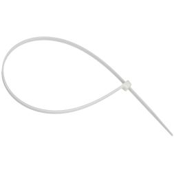 Хомут 4.8х370мм P6.6 самозатухающий бел. (уп.100шт) IEK UHH90-D048-370-100-K01