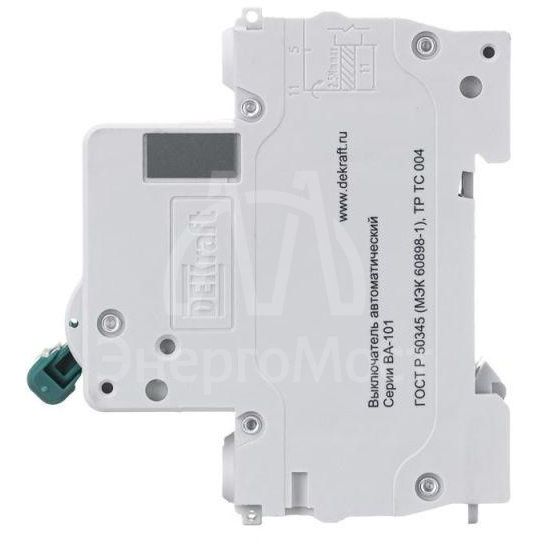 Выключатель автоматический модульный 2п C 50А 4.5кА ВА-101 SchE 11071DEK