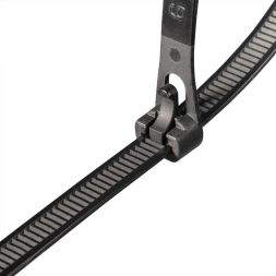 Хомут кабельный КСР 7.5х200 нейл. черн. (уп.100шт) Fortisflex 63284