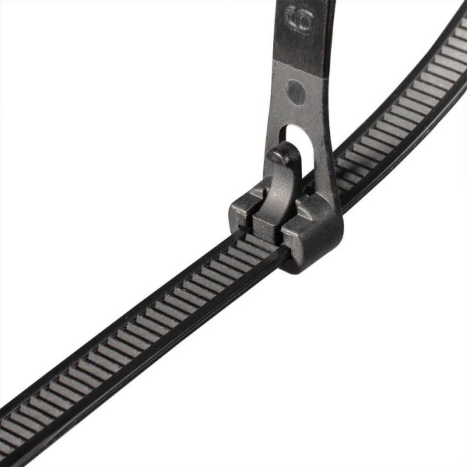 Хомут кабельный КСР 7.5х200 нейл. черн. (уп.100шт) Fortisflex 63284