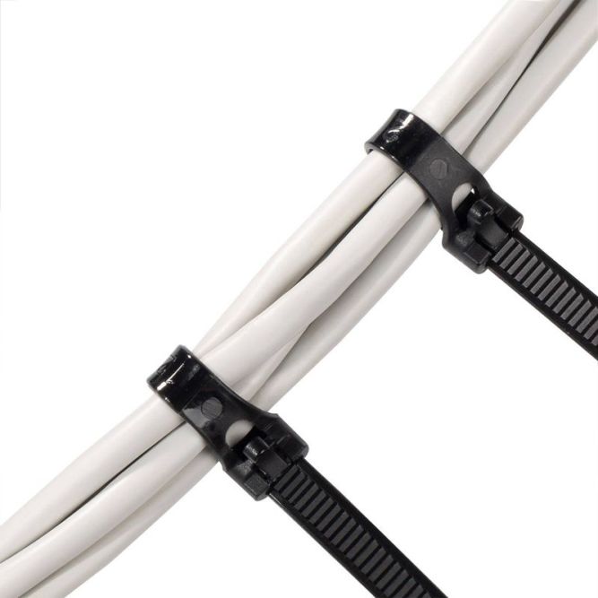 Хомут кабельный КСР 7.5х200 нейл. черн. (уп.100шт) Fortisflex 63284