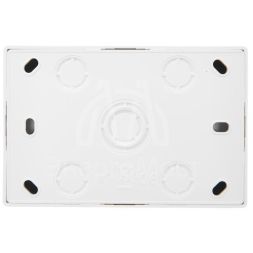 Розетка 2-мест. с заземл. LETO закрытый корпус ПБТ бел. LEZARD 752-0200-127B