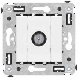 Розетка телевизионная оконечная TV СП Avanti &amp;quot;Белое облако&amp;quot; DKC 4400523