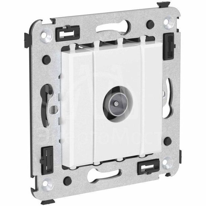 Розетка телевизионная оконечная TV СП Avanti &amp;quot;Белое облако&amp;quot; DKC 4400523