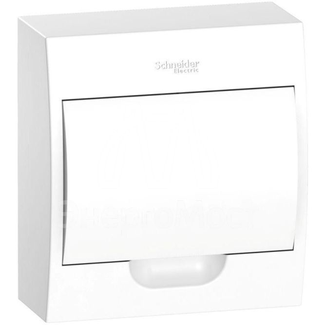 Бокс ОП Easy9 навес. с бел. двер. 1 ряд 8мод IP40 IK07 63А 2 клеммы SchE EZ9E108P2SRU
