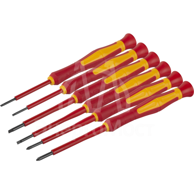 Набор отверток диэлектрических прецизионных NHT-Otd04-H6 (6шт) Navigator 95271