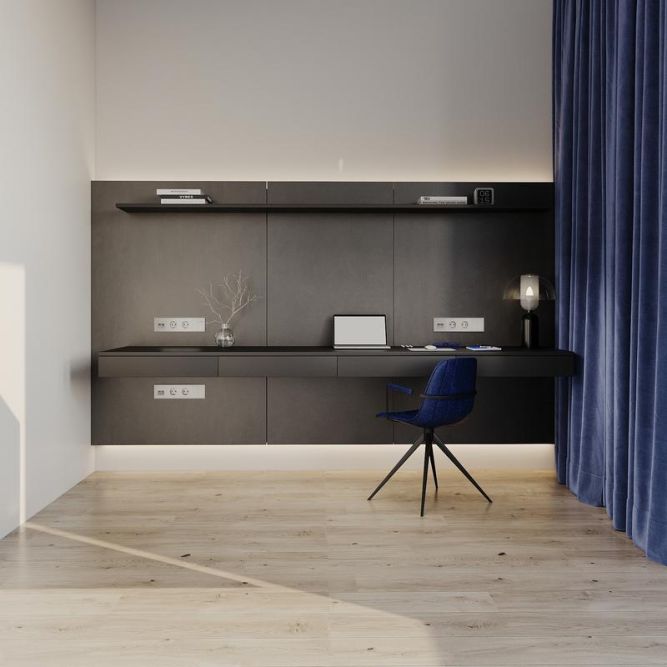 Розетка компьютерная 2-м СП S70 RJ45 + RJ45 кат.6 механизм сталь Voltum VLS060205