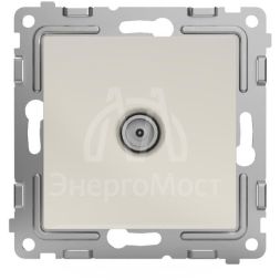 Розетка TV проходная СП Pixel 4DB механизм беж. TOKOV ELECTRIC TKE-PX-A1P-C02