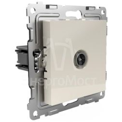 Розетка TV проходная СП Pixel 4DB механизм беж. TOKOV ELECTRIC TKE-PX-A1P-C02