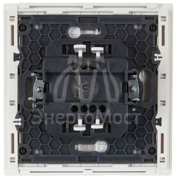 Выключатель 1-кл. СП FORTE&amp;amp;PIANO 10А FP201 бел. IEK FP-V10-0-10-1-K01