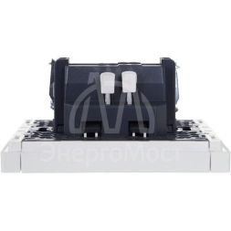 Выключатель 1-кл. СП FORTE&amp;amp;PIANO 10А FP201 бел. IEK FP-V10-0-10-1-K01