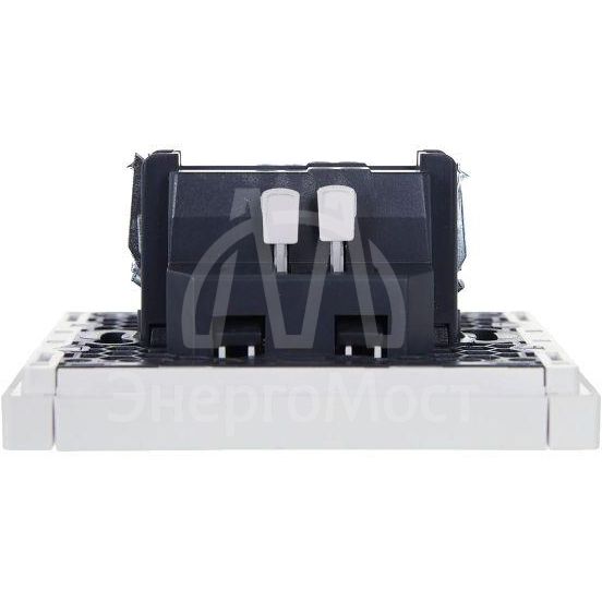 Выключатель 1-кл. СП FORTE&amp;amp;PIANO 10А FP201 бел. IEK FP-V10-0-10-1-K01