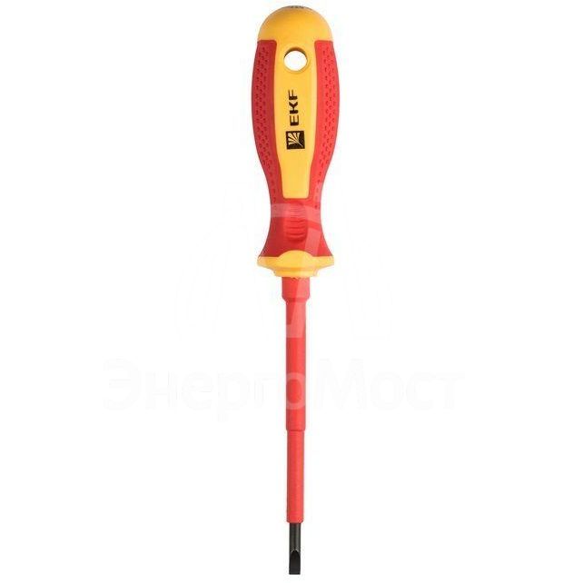 Отвертка SL5.5х125мм Expert 1000В PROхima EKF sl-5.5-125-exp-in