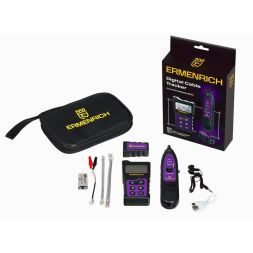 Тестер кабельный многофункциональный NetGeeks NP40 фиолет. Ermenrich 84549