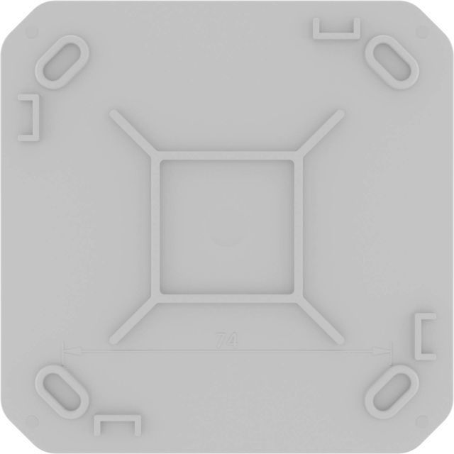 Коробка ответвительная с 8+2 каб. вводами d25/20мм IP55 100х100х50мм (розница) DKC 53800R