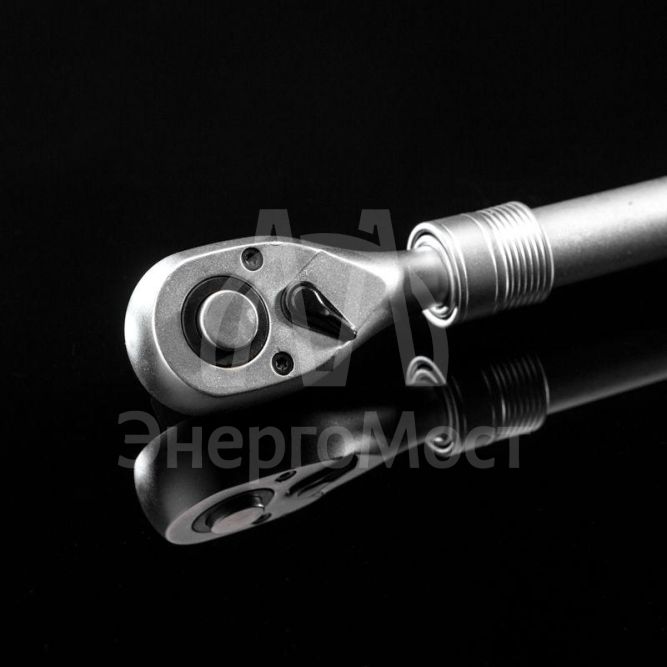 Ключ телескопический трещоточный 1/2 330-460мм CrV двухкомпонентн. рукоятка Kranz KR-12-8411